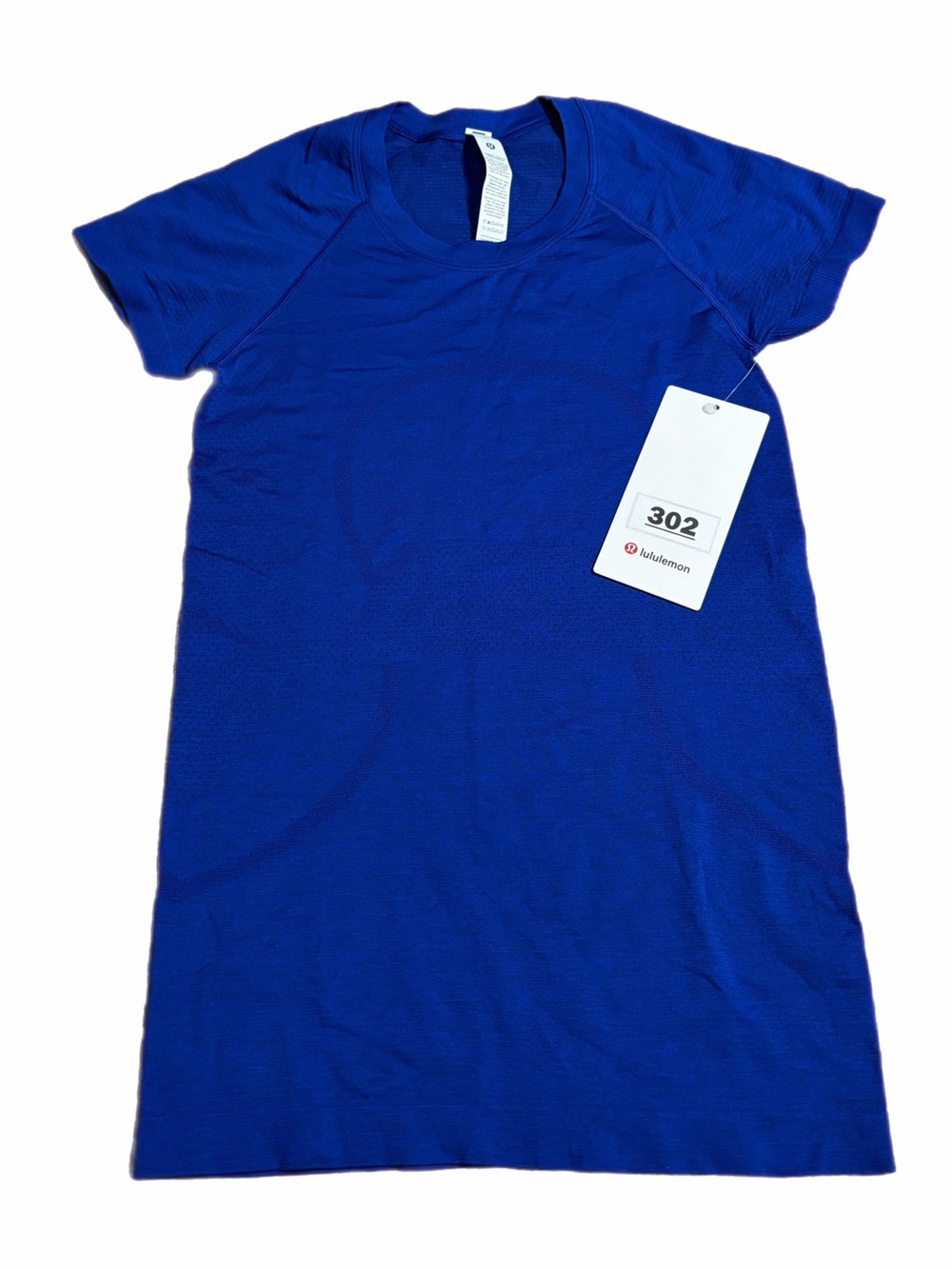 NWT Lululemon Swiftly Tech Short-Sleeve Shirt 2.0 *Hip (Clubhouse/Jet Stream) 4